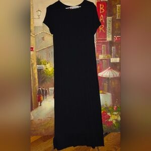 FP Beach Black Maxi Dress